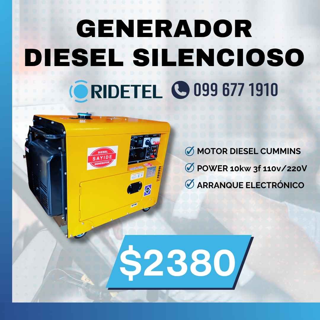 Generador Diesel Silencioso