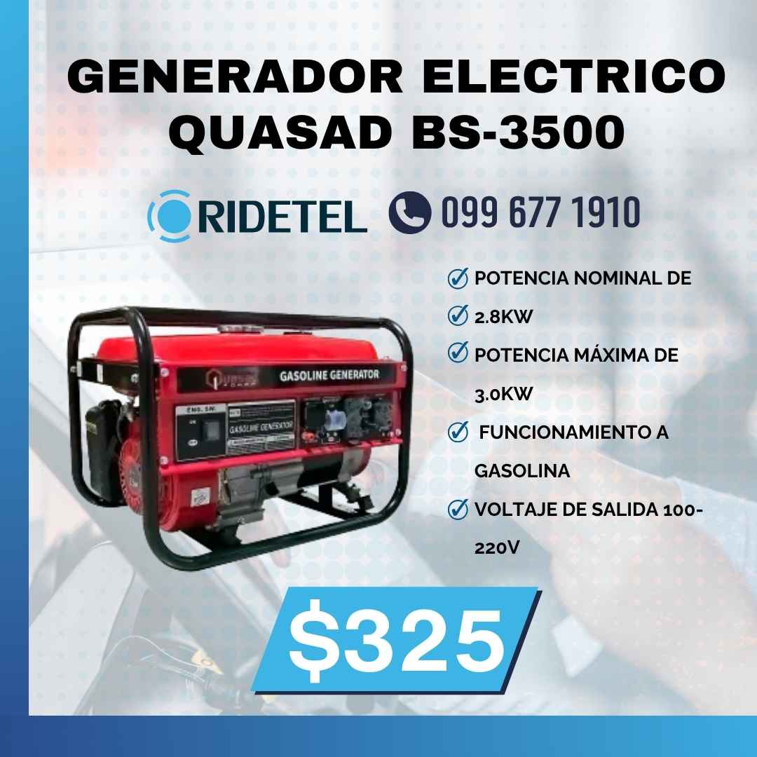 Generador Eléctrico Quasad BS-3500